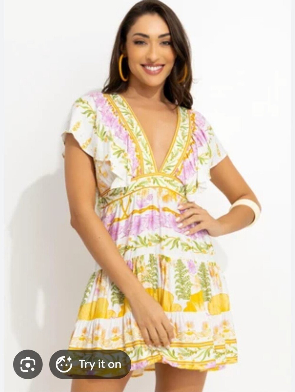 FARM Rio Vestido Curto Alice Mini Dress
